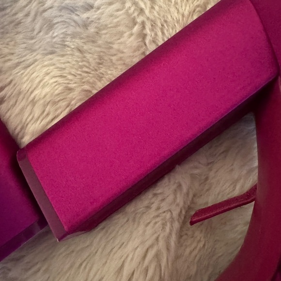 Paris Texas Vibrant Pink Platform Heels - Picture 9 of 11